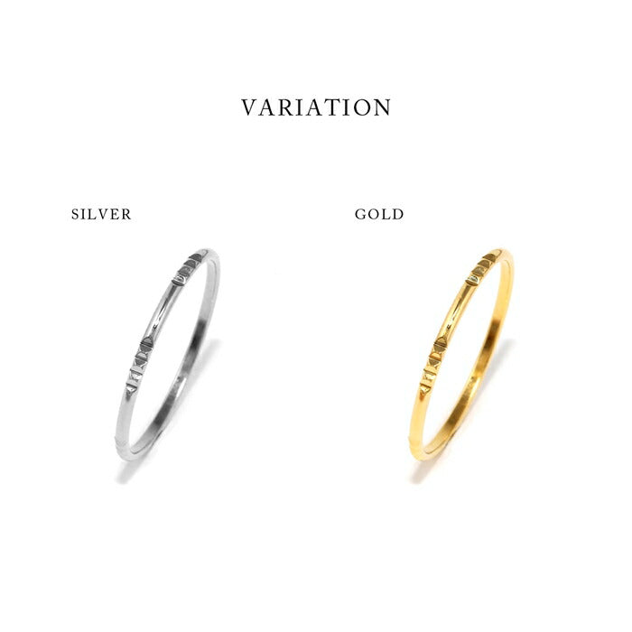 ring-74 リング 指輪 レディース 低アレルギー アクセサリー 5号 7号 10号 12号 13号 シルバー  ゴールド 18k １8金 シンプル ファッションリング ゴールドリング シルバーリング サークルリング 細い 普段使い 凛