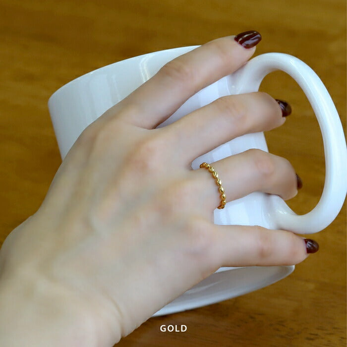 ring-76 リング 指輪 レディース サージカルステンレス 金属アレルギー 金属アレルギー対応 シンプル  9号 シルバー ゴールド ファッションリング ゴールドリング シルバーリング ストッパーリング 大人可愛い 重ね付け 華奢 細い 凛