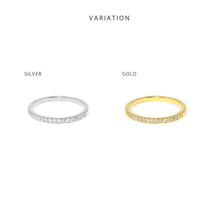 ring-84 リング 指輪 レディース アクセサリー 金属アレルギー シルバー ゴールド シンプル 5号 9号 11号 13号 ファッションリング 16k  ロジウムコーティング ゴールドリング シルバーリング 高見え 高みえ プチプラ ピンキーリング ジルコニア ジュエル 凛