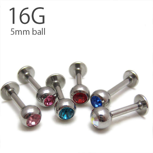 【全品送料無料】 ボディピアス キャッチ 16G ラブレット 軟骨ピアス サージカルステンレス 金属アレルギー対応 ジュエル 5mm キラキラ オシャレ シルバー トラガス 軟骨 ピアス ボディーピアス