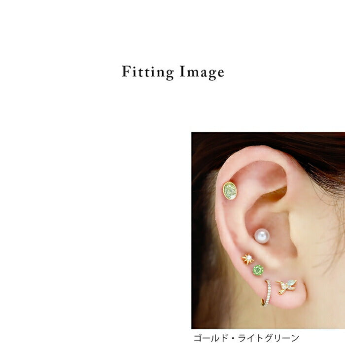 軟骨ピアス 16G ボディピアス かわいい キャッチ サージカルステンレス 金属アレルギー対応 ジュエル キラキラ おしゃれ シルバー ゴールド ホワイト ブルー グリーン ピンク ストレートバーベル ファーストピアス セカンドピアス