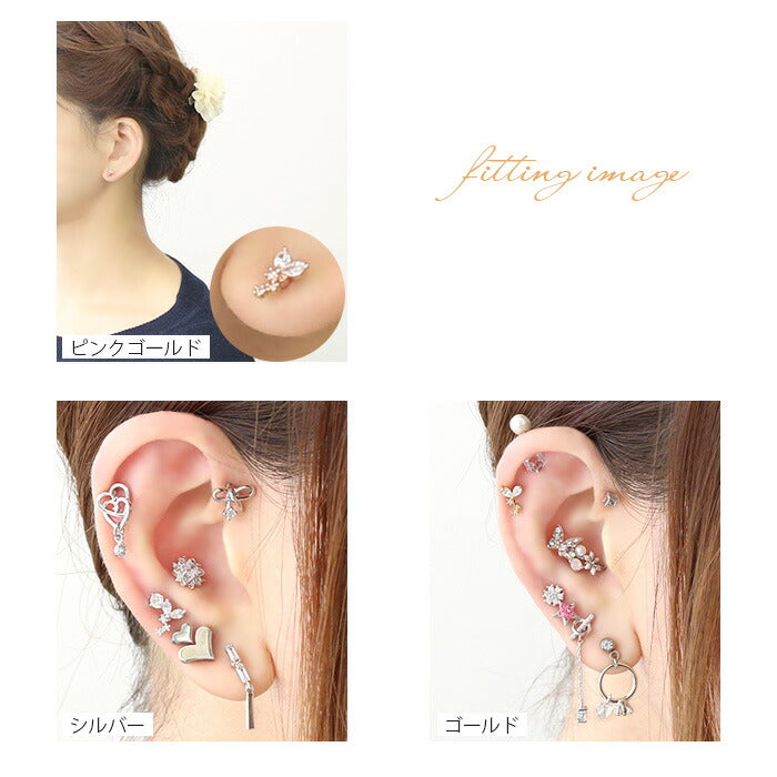 【廃盤】 ボディピアス 軟骨ピアス 16G ジュエル プチ 軟骨1016 16ゲージ ボディーピアス 凛 軟骨用 ボディピアス専門店 なんこつピアス 耳 りん サージカルステンレス「BP」「NAN」