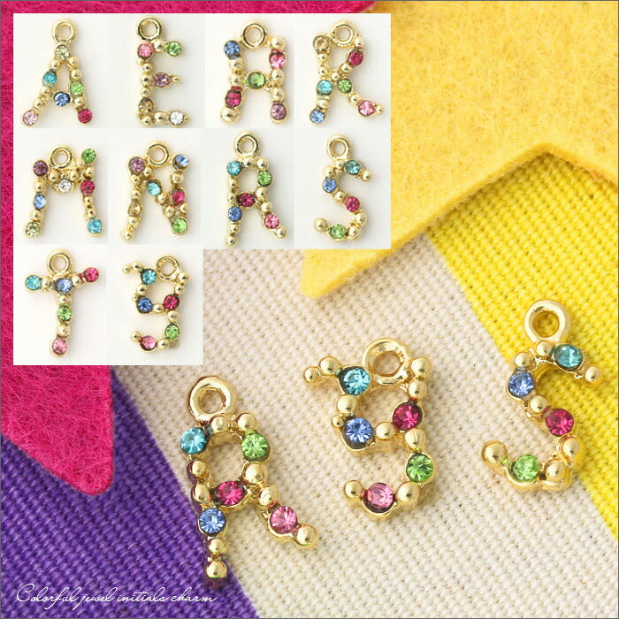 【廃盤】 ボディピアス チャーム イニシャル アルファベット カスタマイズ 軟骨ピアス 名前 ジュエル かわいい ローマ字 アレンジ 揺れる カスタム ピアス パーツ アレンジ チャーム0065 「BP」 「CHA」