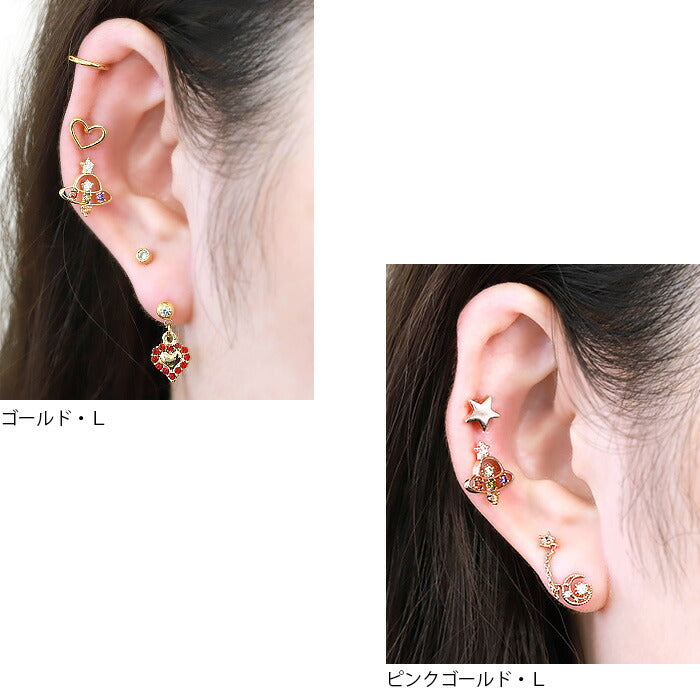【全品送料無料】 ボディピアス 16G 軟骨ピアス ピアス 宇宙 UFO シルバー ゴールド ピンクゴールド キュービックジルコニア ストレートバーベル サージカルステンレス セカンドピアス ピアス 人気上昇中